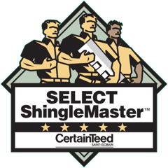 CertainTeed Select ShingleMaster Certified Roofing Contractor — NuShake Roofing