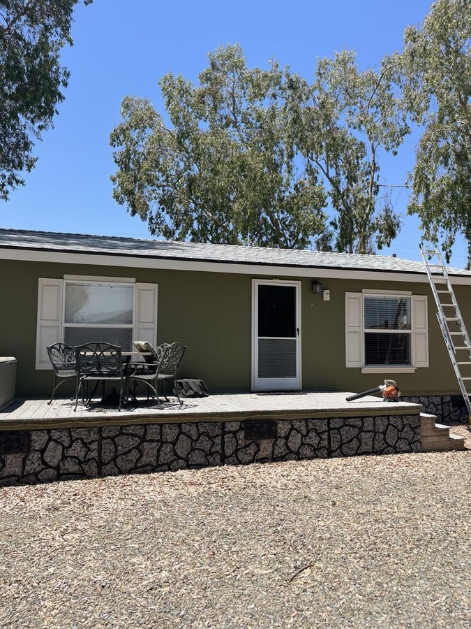 New roof and clean flashing detail